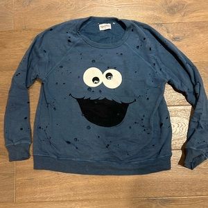 Lauren Moshi Cookie Monster Sweatshirt